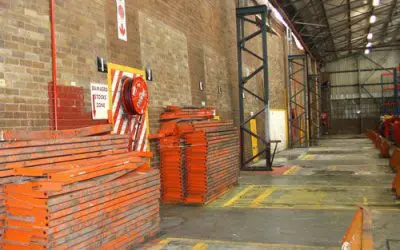 Clay face brick firewall saves warehouse from inferno