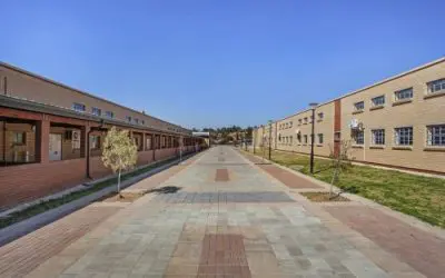 Special needs school rebuilt in clay brick