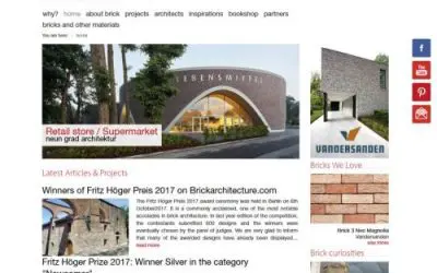 Looking for Inspiration – visit BrickArchitecture.com